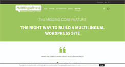Desktop Screenshot of multilingualpress.org